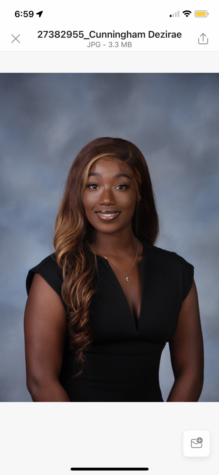 Dezirae Cunningham - Summer Health Professions Education Program